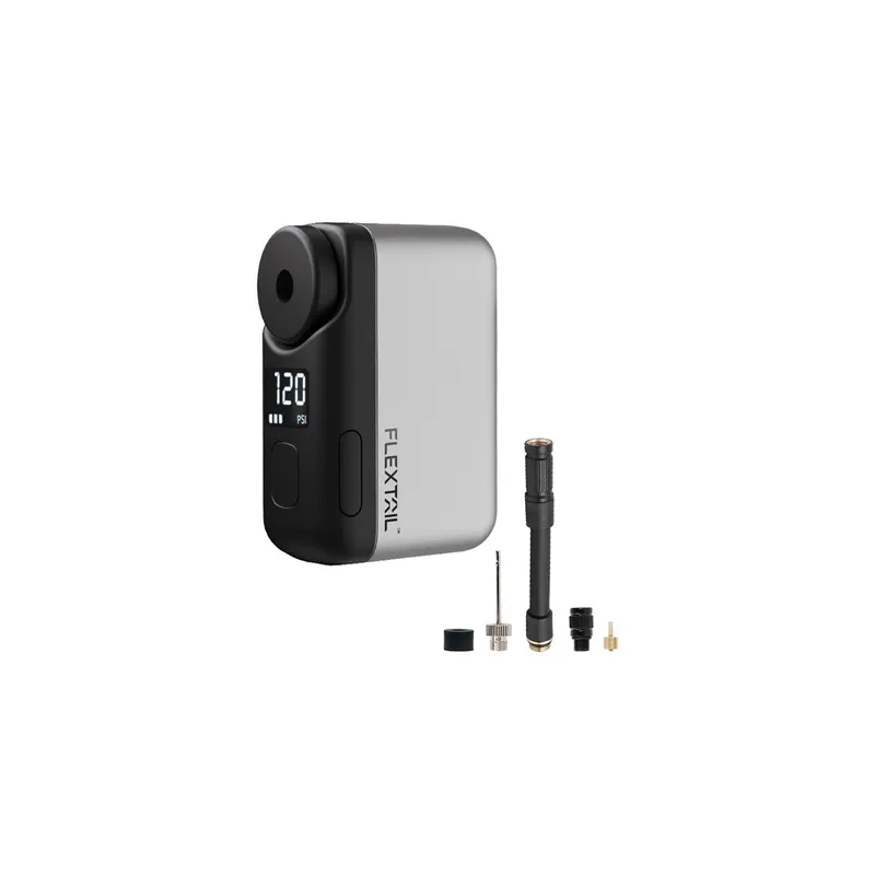 Flextail Tiny Bike Pump Pro Portable Bike Pump (Gray)